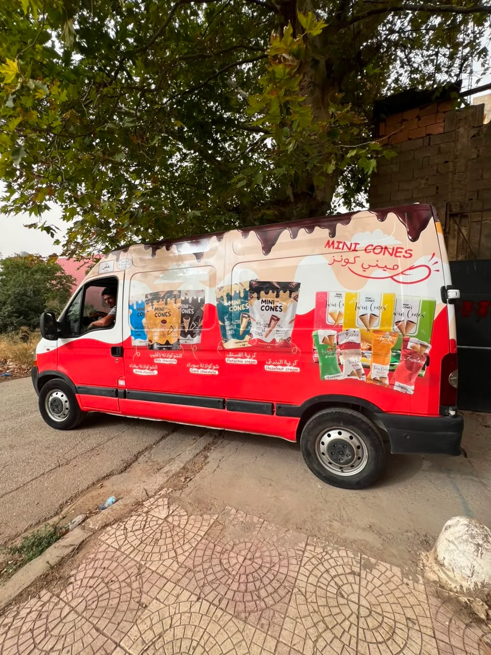 Conception, Impression & Habillage d'un fourgon - MINI CONES — 1